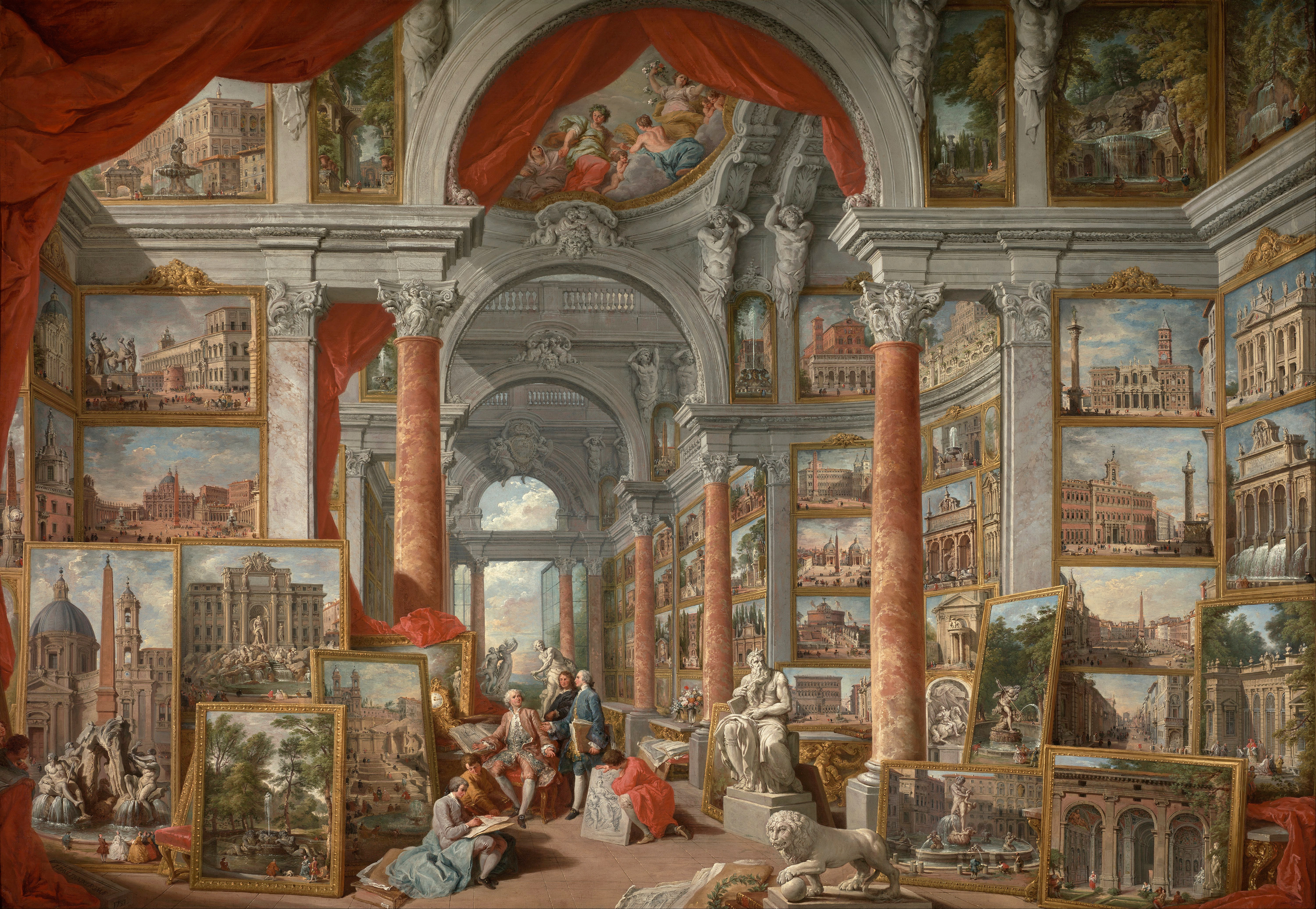 Giovanni Paolo Pannini Modern Rome