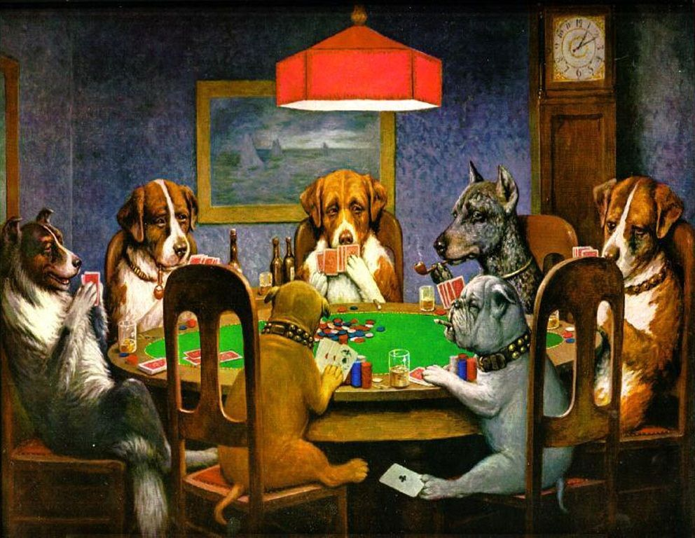 Psi Koji Igraju Poker