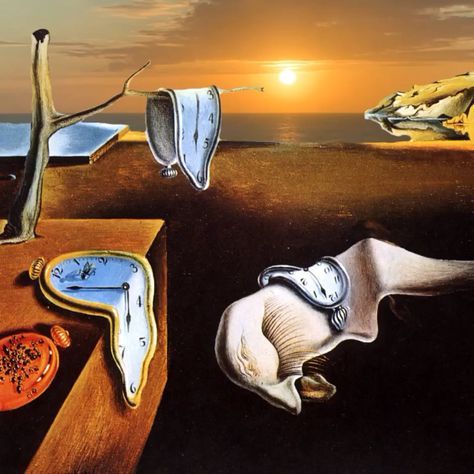 Salvador Dali The Persistence Of Memory