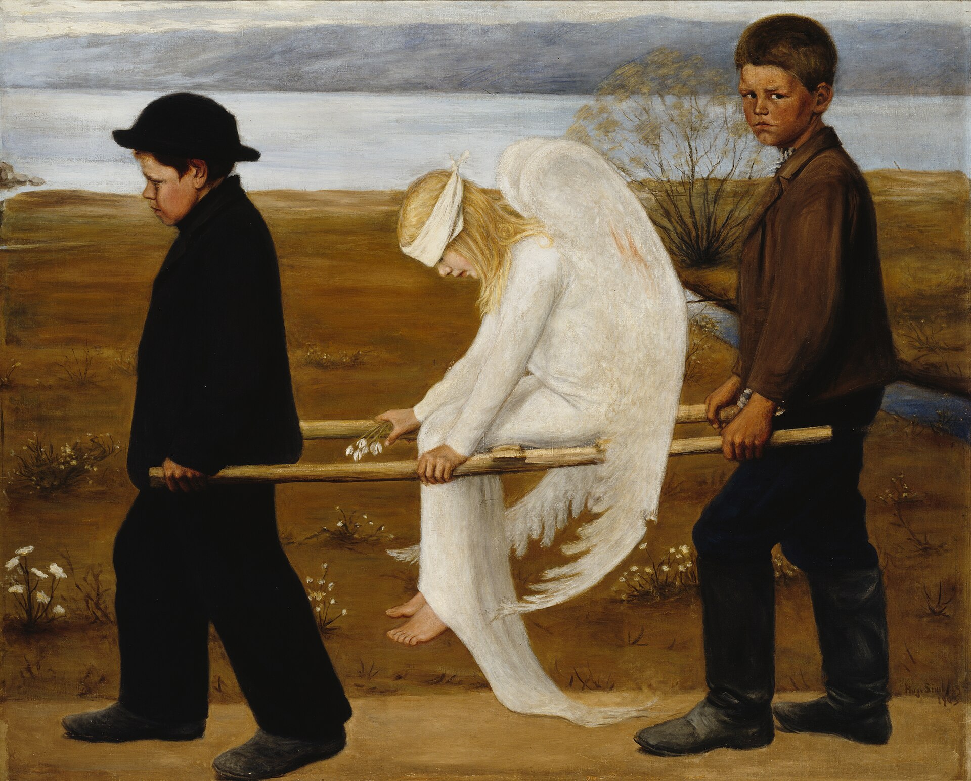 The Wounded Angel Hugo Simberg